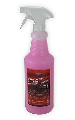California Car Wash bottle