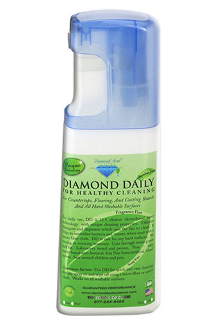Diamond Daily surface cleaner bottle